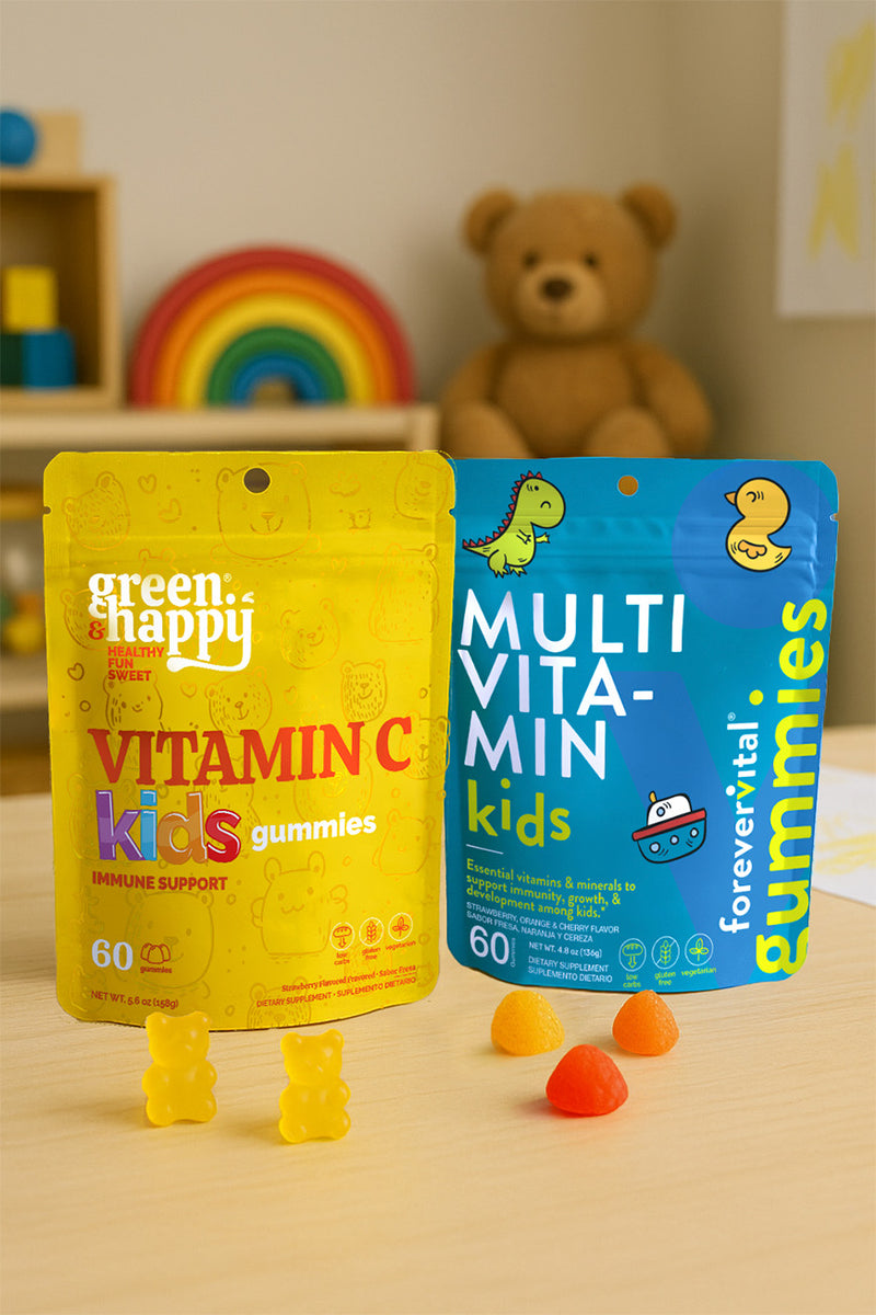 Kids Immune Support: Vitamin C & Zinc Gummies