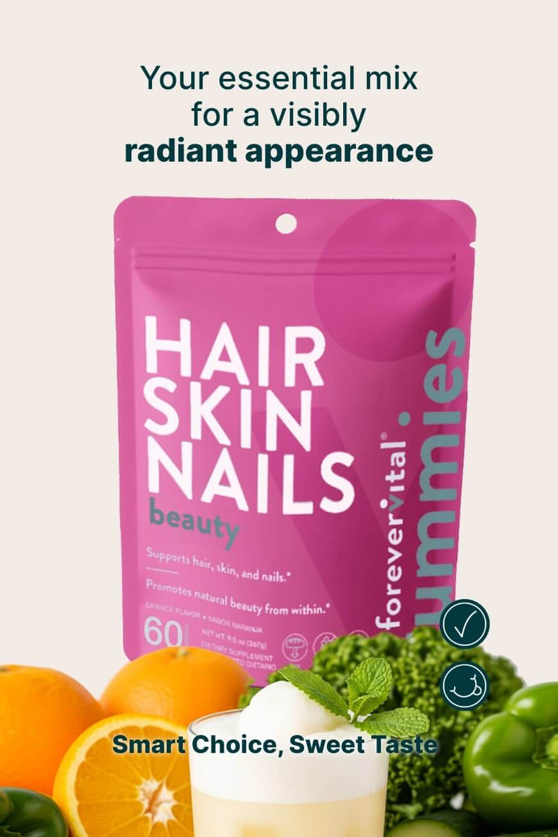 Forevervital Hair, Skin & Nails Gummies