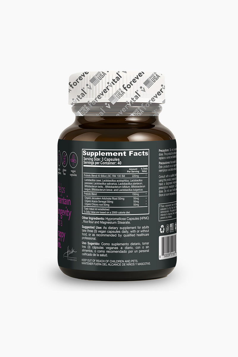 Forevervital Probiotics + Prebiotics 60 Billion


