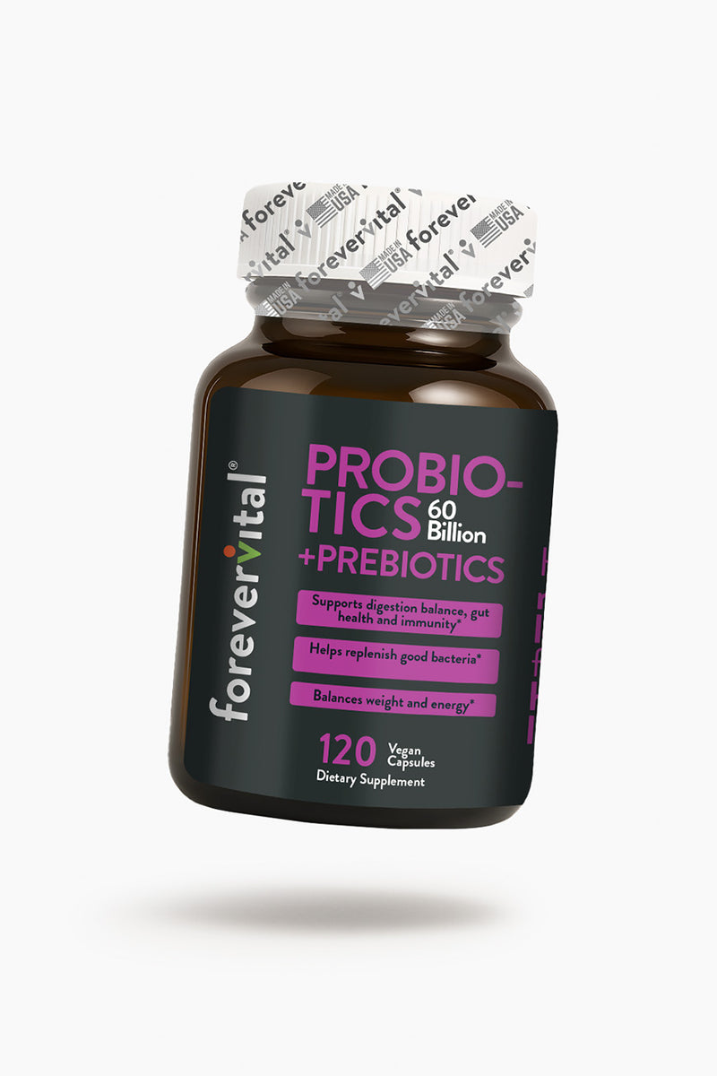 Forevervital Probiotics + Prebiotics 60 Billion


