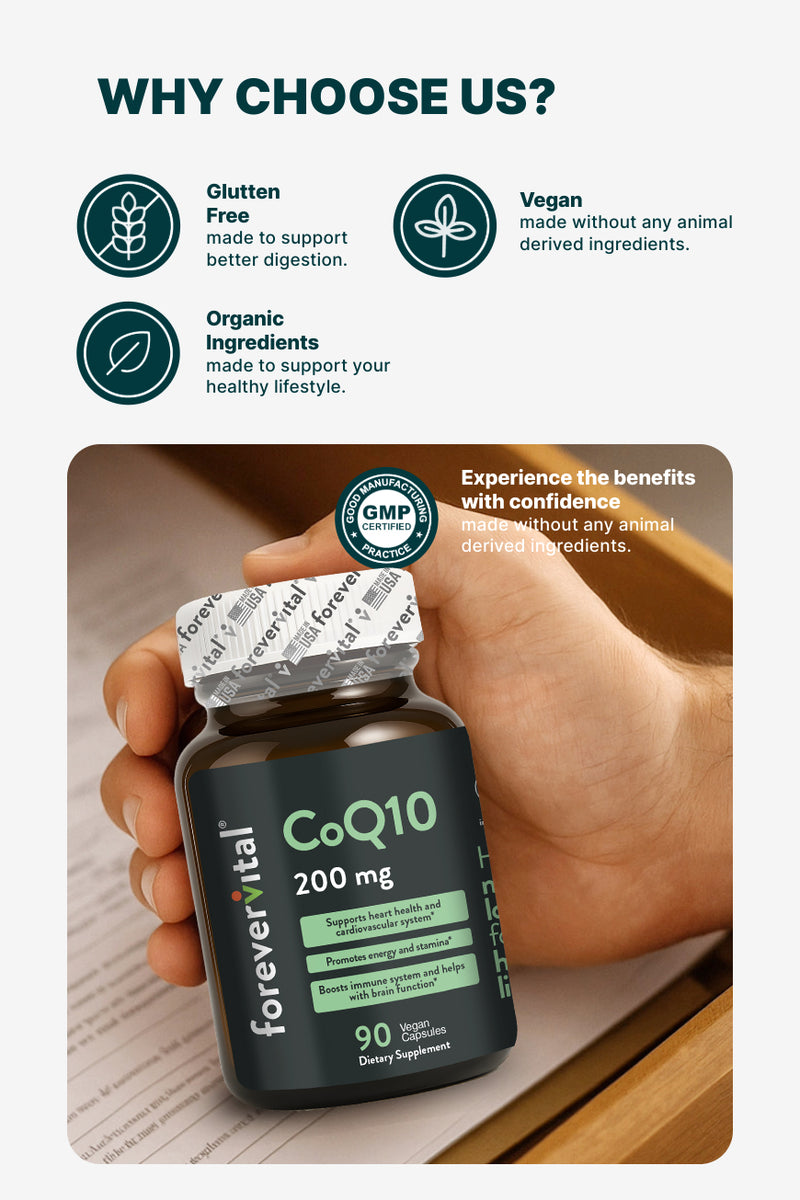Forevervital CoQ10 200mg