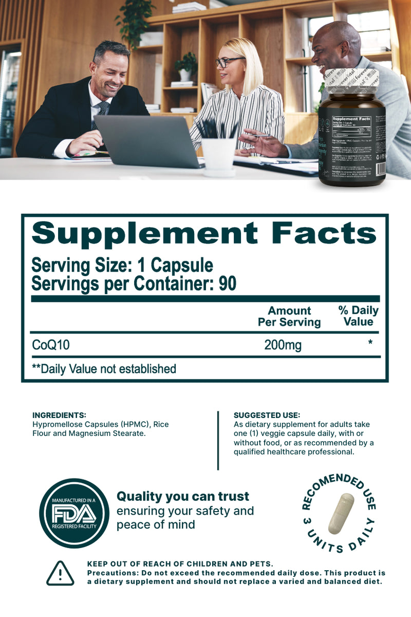 Forevervital CoQ10 200mg