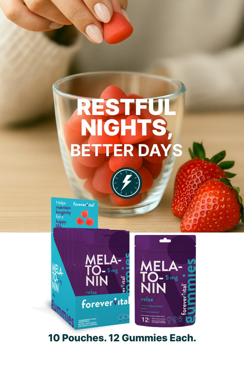 Forevervital Melatonin Gummies Dispenser