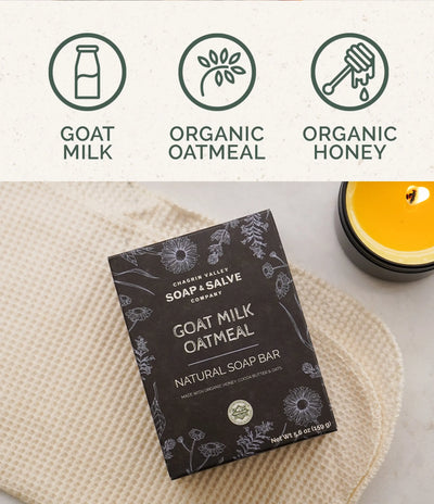 Natural Soap: Goat Milk Oatmeal Chagrin Valley Soap & Salve